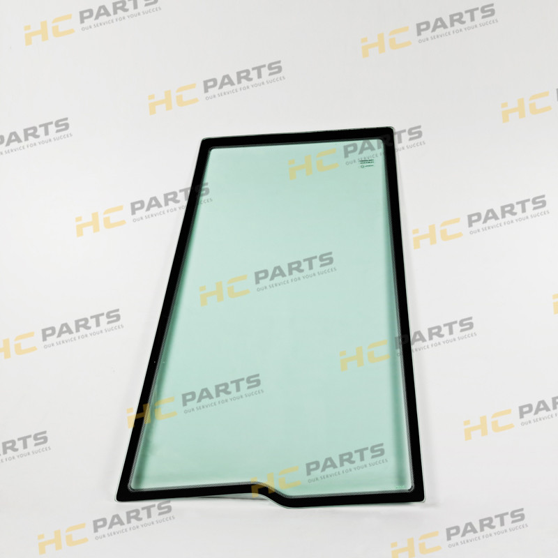 JCB Door glass left top - 3CX 4CX P12