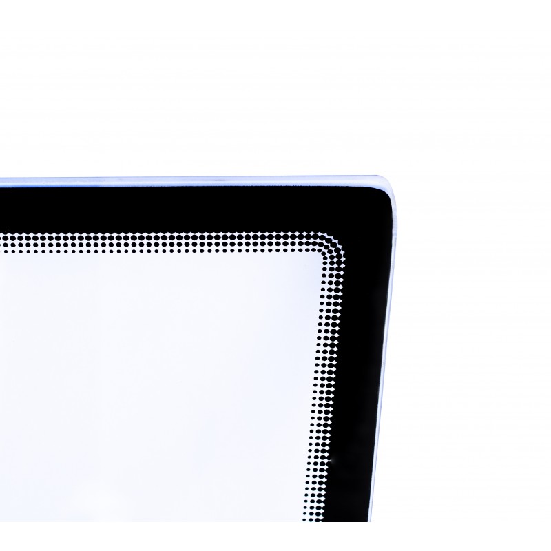 СТЕКЛО ДВЕРИ НИЖНЯЯ ШЕЛКОГРАФИЯ МИНИ ЭКСКАВАТОР JCB 8018 236/07309