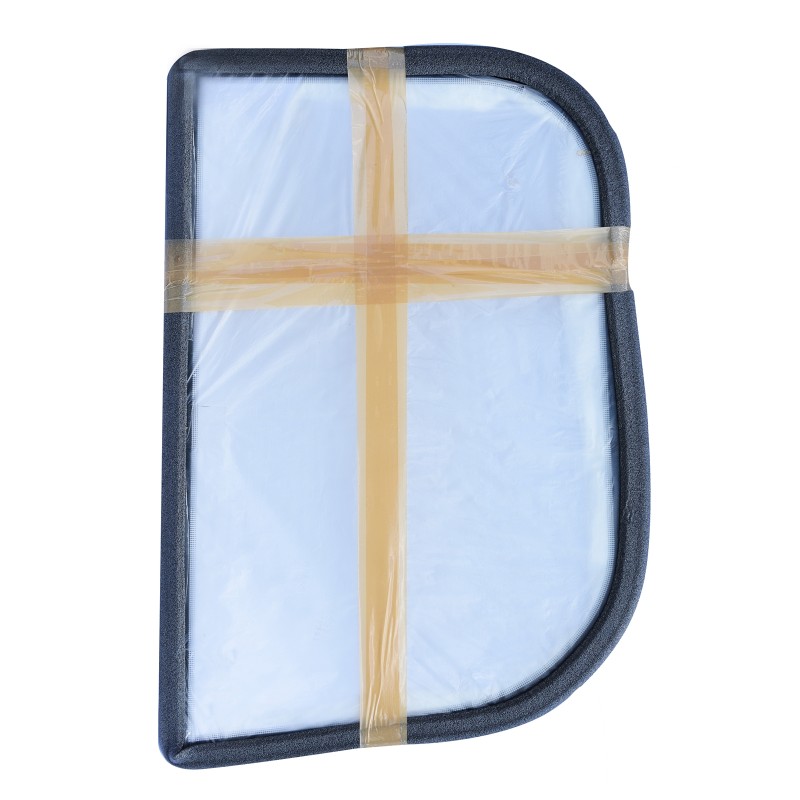 БОКОВОЕ СТЕКЛО ЗА ДВЕРЬЮ ЛЕВАЯ СТОРОНА ТРАФАРЕТНАЯ ПЕЧАТЬ МИНИ-ЭКСКАВАТОР CAT 301.6 302.5 C 2490191