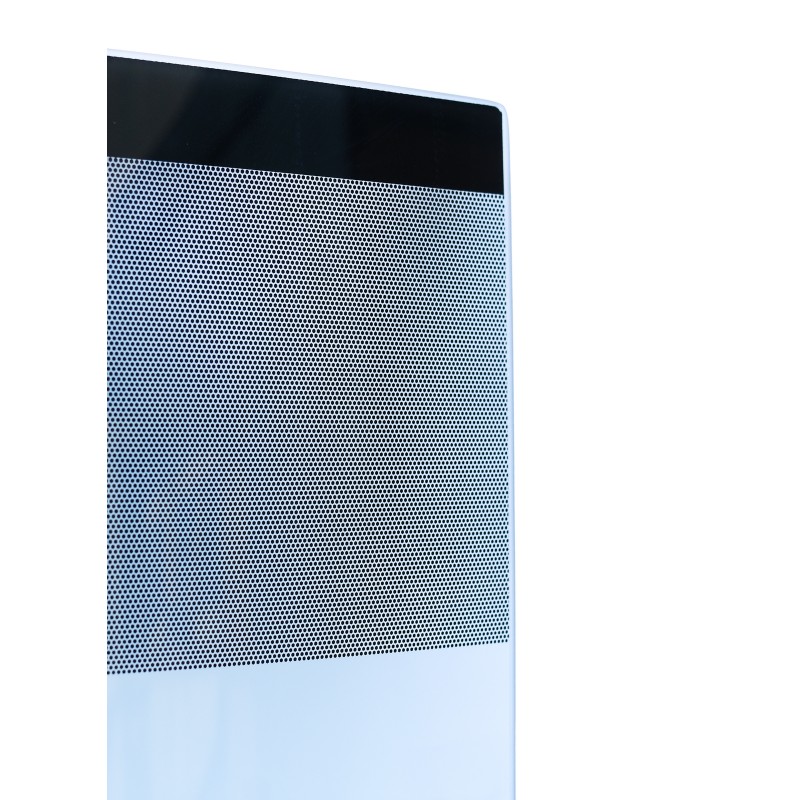 БОКОВОЕ СТЕКЛО ЗА ДВЕРЬЮ ЛЕВАЯ СТОРОНА ТРАФАРЕТНАЯ ПЕЧАТЬ МИНИ-ЭКСКАВАТОР KOMATSU PC45MR-3 22M-54-24231