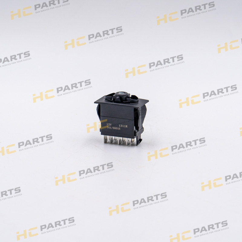 JCB Cab switch 3 position 8 pin