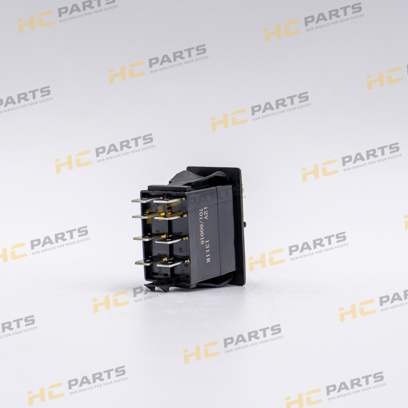 JCB Cab switch 3 position 8 pin