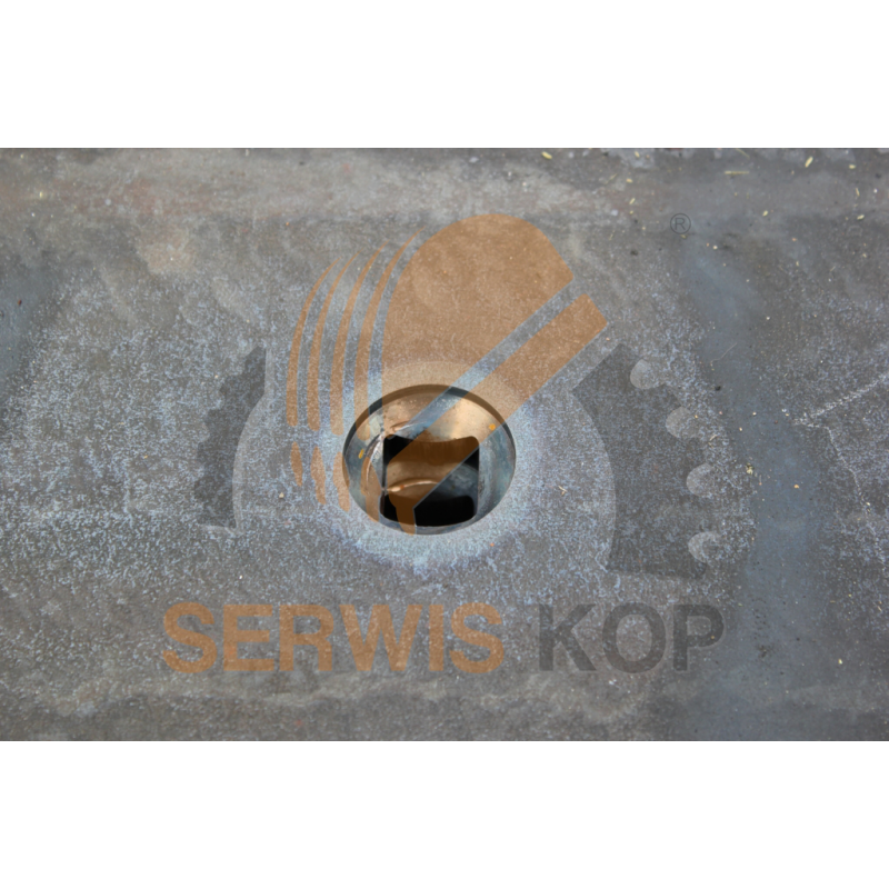 Toeplate / bolt 2406x203x19 suitable for CAT