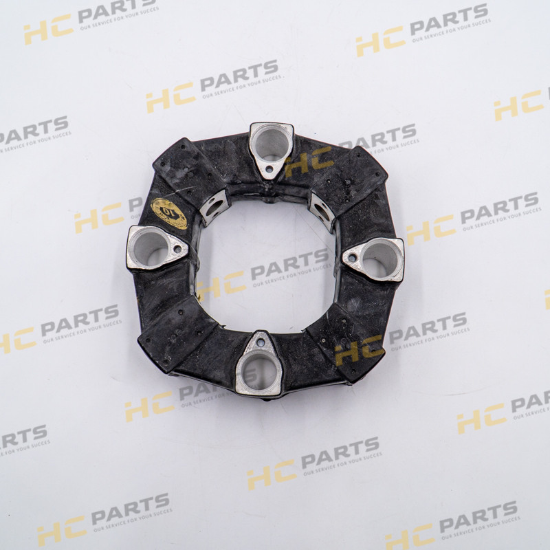 JCB Pump coupling - rubber and bolts - JS CENTA