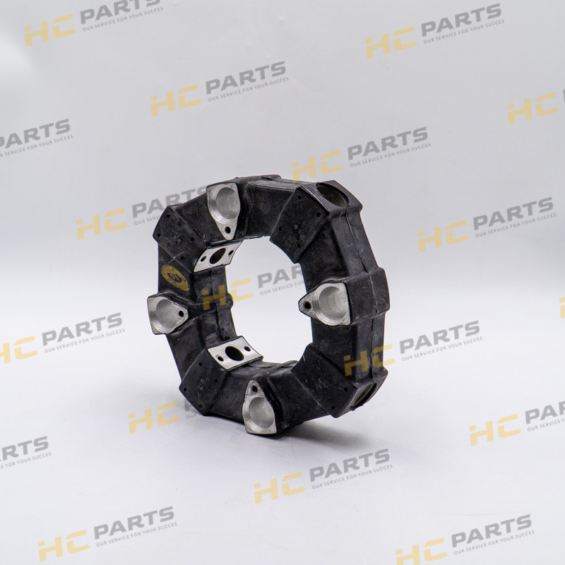 JCB Pump coupling - rubber and bolts - JS CENTA
