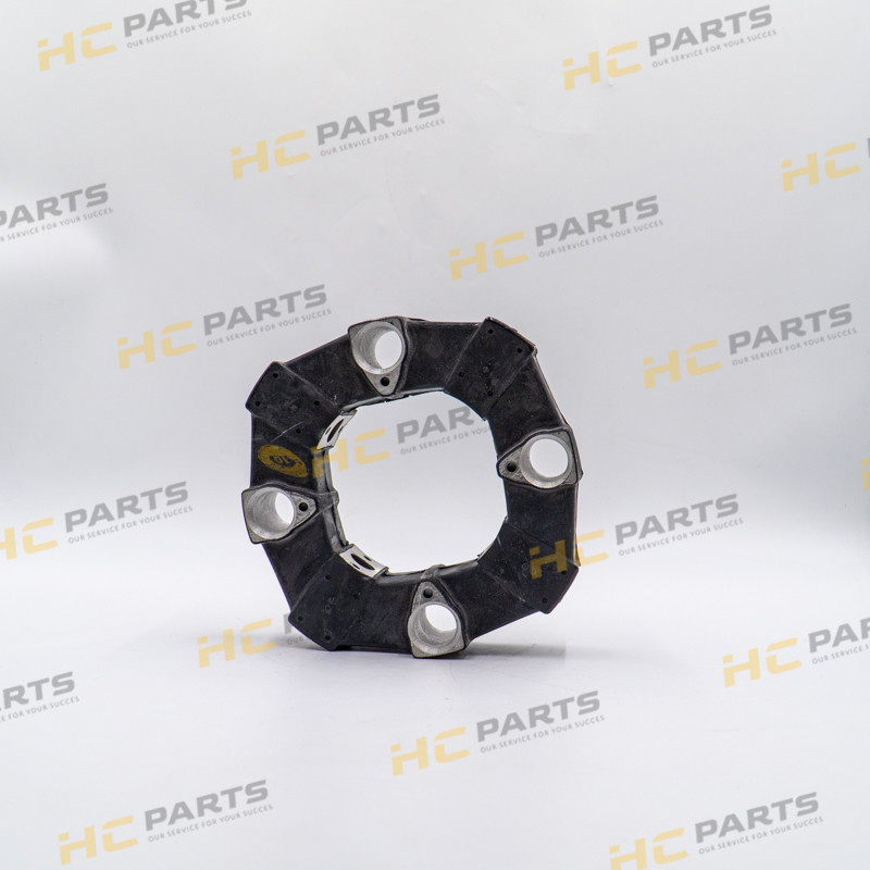 JCB Pump coupling - rubber and bolts - JS CENTA