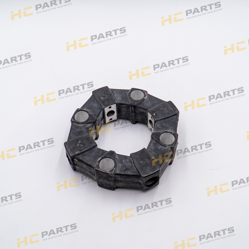 JCB Pump coupling - rubber and bolts - JS CENTA