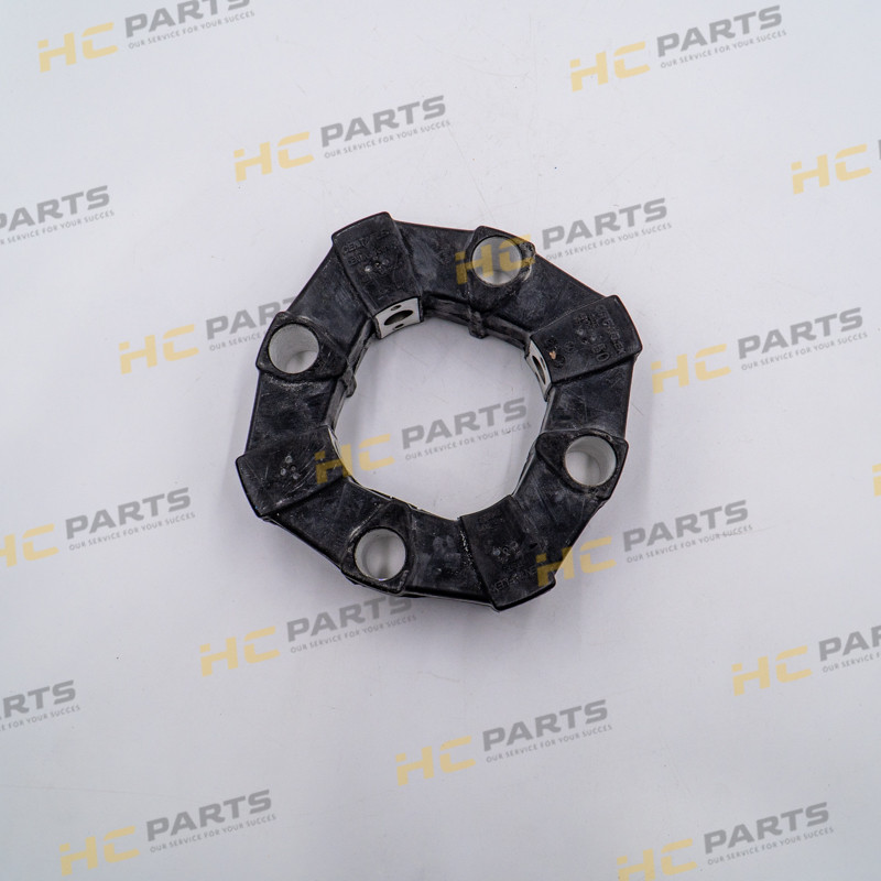 JCB Pump coupling - rubber and bolts - JS CENTA