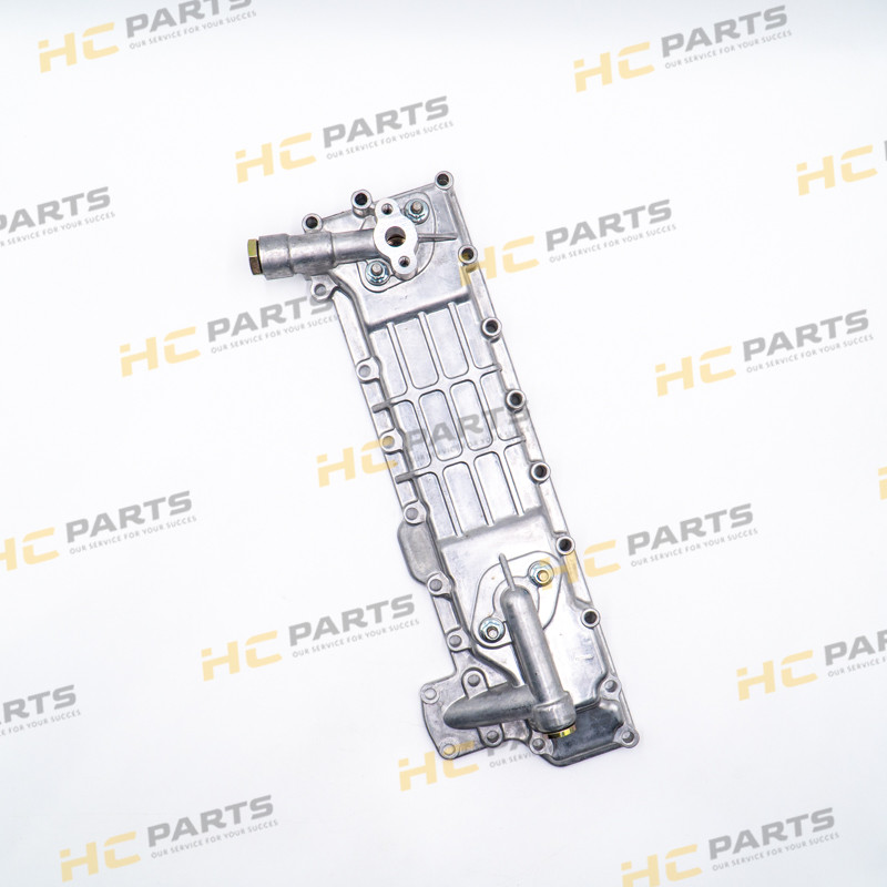 JCB Engine oil cooler with housing ISUZU 4BG1 Tier 1 - JS