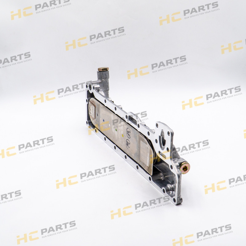 JCB Engine oil cooler with housing ISUZU 4BG1 Tier 1 - JS
