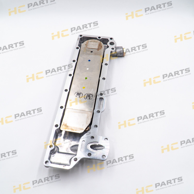 JCB Engine oil cooler with housing ISUZU 4BG1 Tier 1 - JS