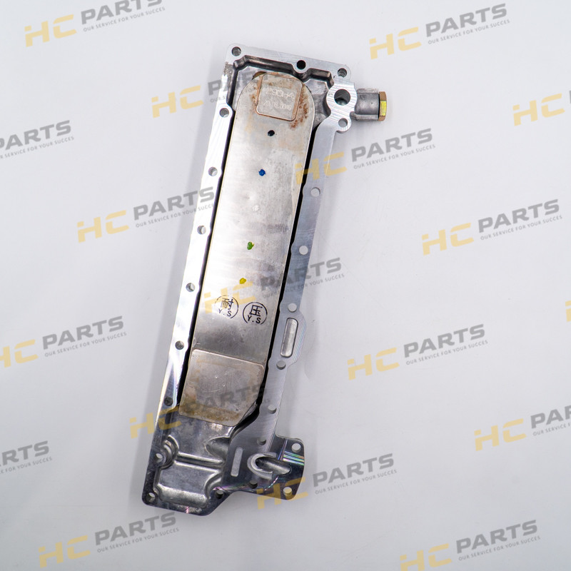 JCB Engine oil cooler with housing ISUZU 4BG1 Tier 1 - JS