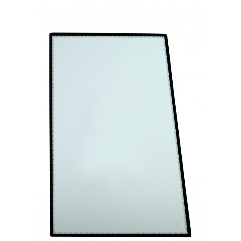 СТЕКЛО ДВЕРИ ВЕРХНЯЯ ПРАВАЯ СТОРОНА ШЕЛКОГРАФИЯ ЭКСКАВАТОР-ПОГРУЗЧИК JCB 2CX 827/80373