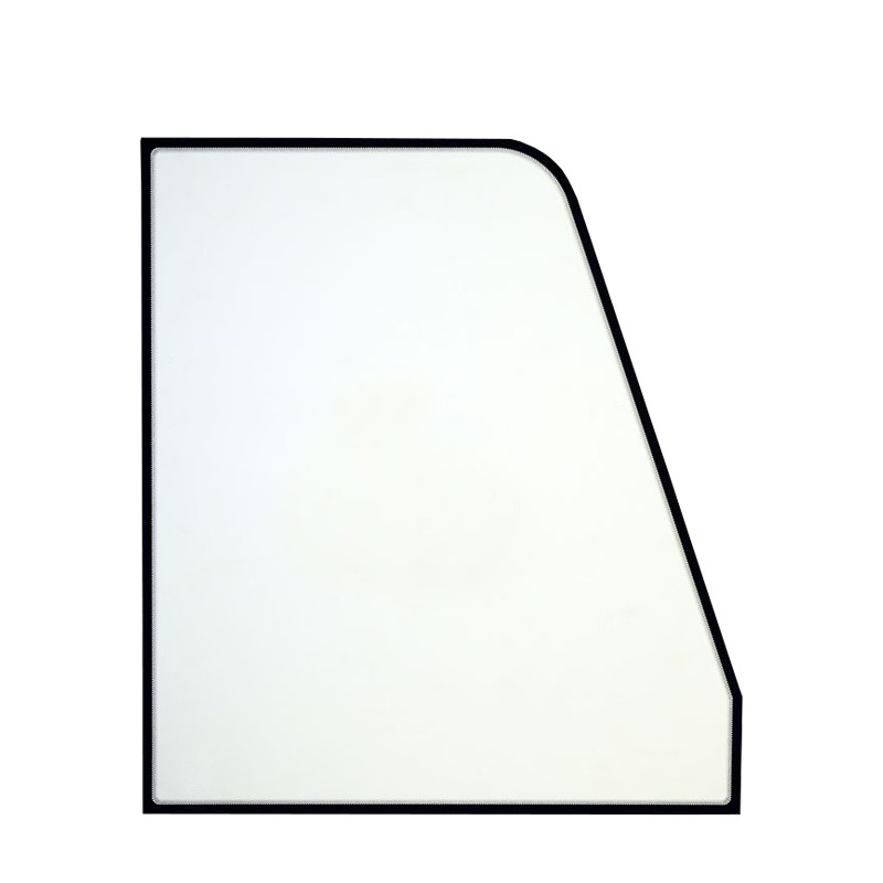 СТЕКЛО ДВЕРИ ВЕРХНЯЯ ЛЕВАЯ СТОРОНА ШЕЛКОГРАФИЯ ТЕЛЕСКОПИЧЕСКИЙ ПОГРУЗЧИК JCB 520-55 827/20471