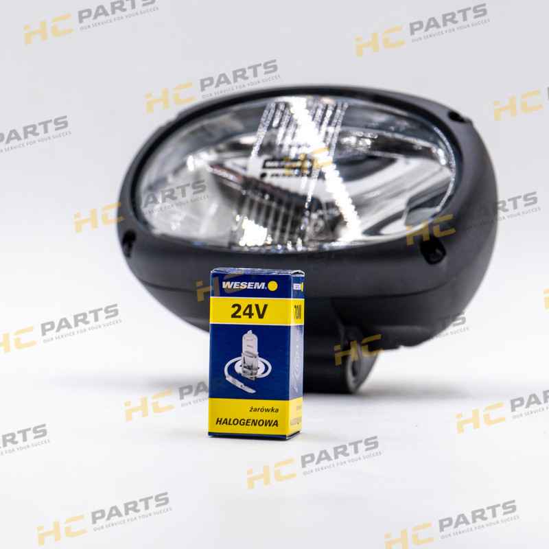 JCB Work light oval 24V DT H3 - JS WESEM