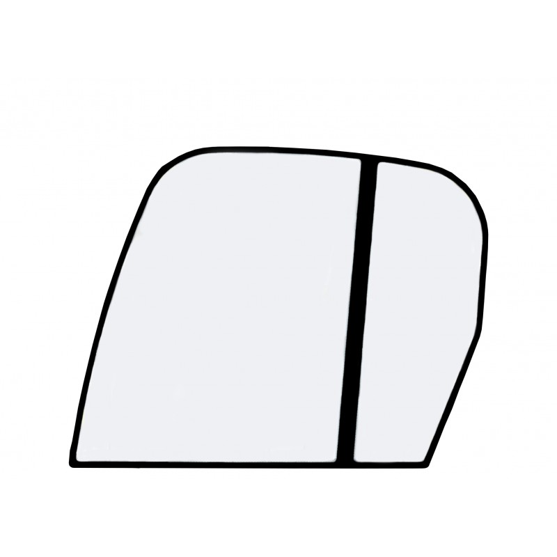 СТЕКЛО ПРАВАЯ СТОРОНА ШЕЛКОГРАФИЯ МИНИ-ПОГРУЗЧИК JCB 190HF 827/80431 РАЗМЕР: 918 X 1180