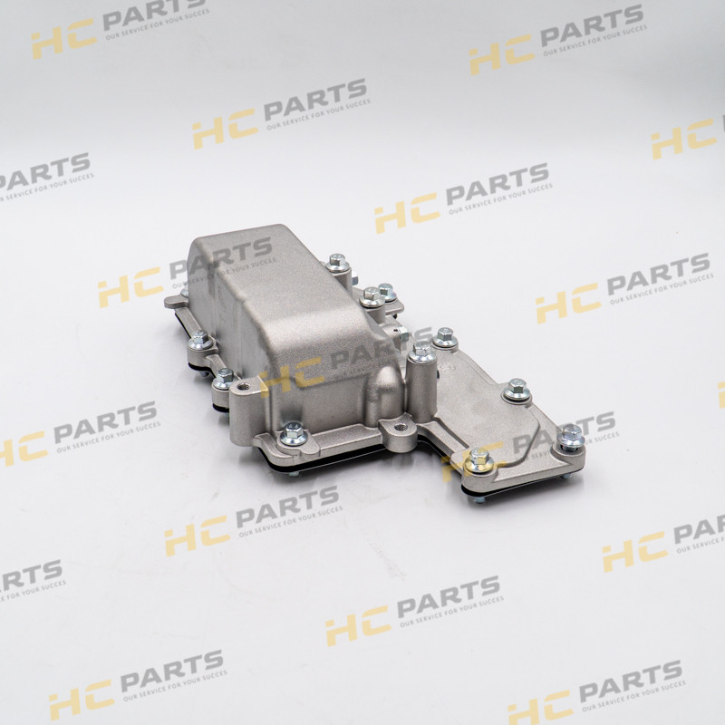 Engine oil cooler with a housing PERKINS RE - 3CX 4CX ORIGINAL