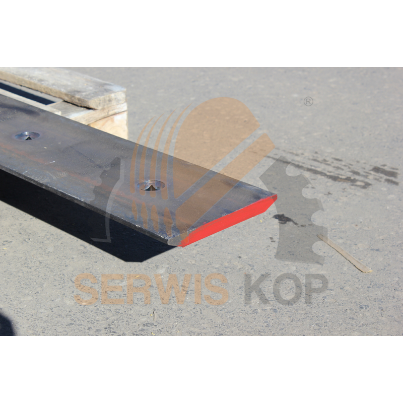 Toeplate suitable for JCB telehandlers - 2355x200x20