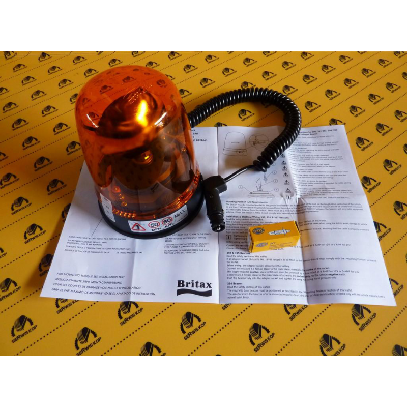 Предупреждающий петух, подходящий для JCB 24V-Halogen
