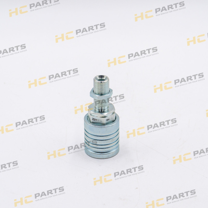 JCB 3/8 BSP Female hydraulic quick coupler - AZERI PARTS
