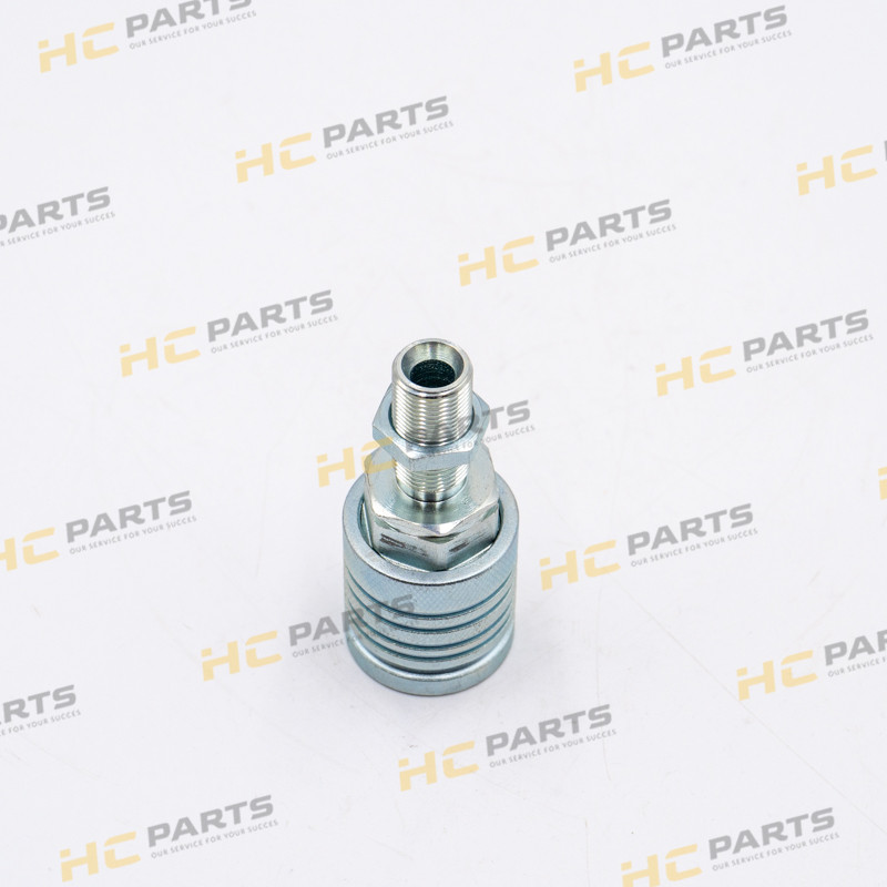 JCB 3/8 BSP Female hydraulic quick coupler - AZERI PARTS