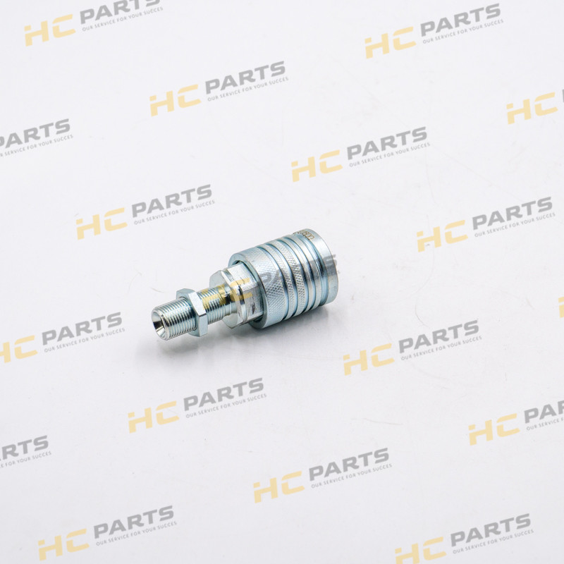 JCB 3/8 BSP Female hydraulic quick coupler - AZERI PARTS