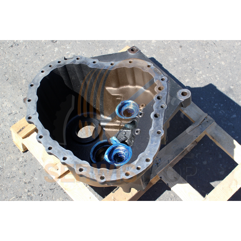 Gearbox housing - rear - Powershift 4 speeds suitable for JCB