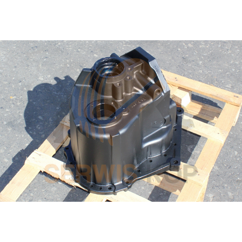 Gearbox housing - rear - Powershift 4 speeds suitable for JCB