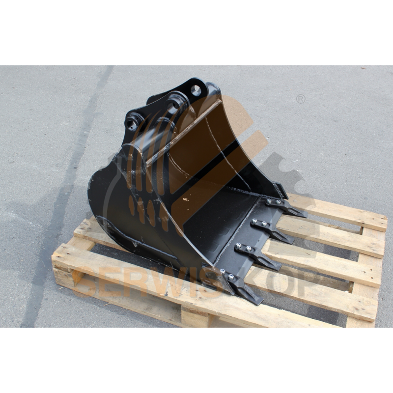 Bucket 60 cm suitable for the CAT 303 CR Mini Excavator