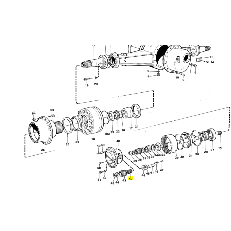 РОЛИКОВЫЙ ПОДШИПНИК САМОСВАЛ ПОГРУЗЧИК VOLVO