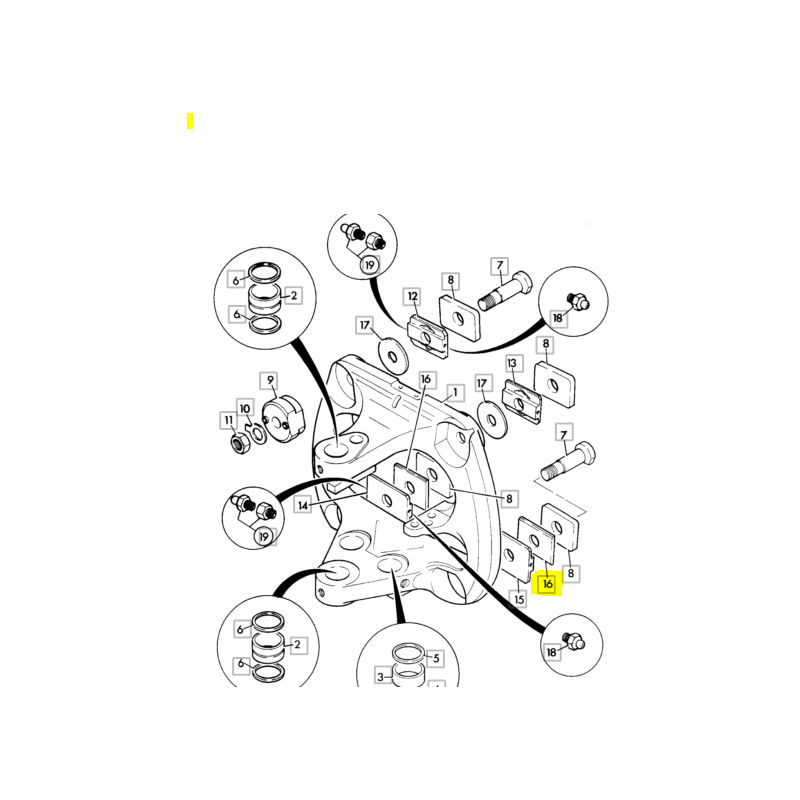 НИЖНИЙ СКОЛЬЗЯЩИЙ ЭКСКАВАТОР-ПОГРУЗЧИК JCB 8,2 ММ