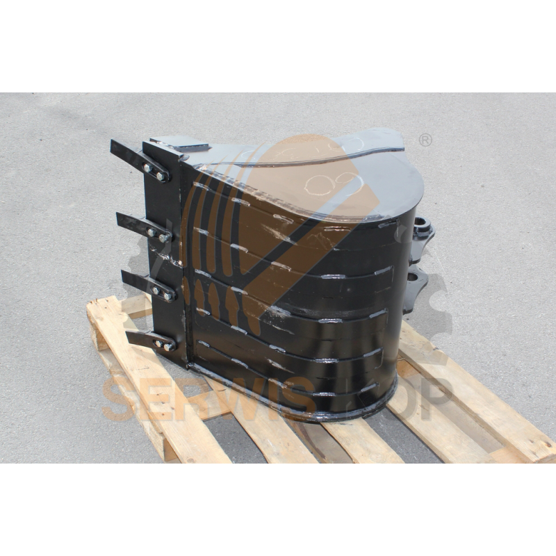 Bucket 60 cm suitable for the CAT 303 CR Mini Excavator