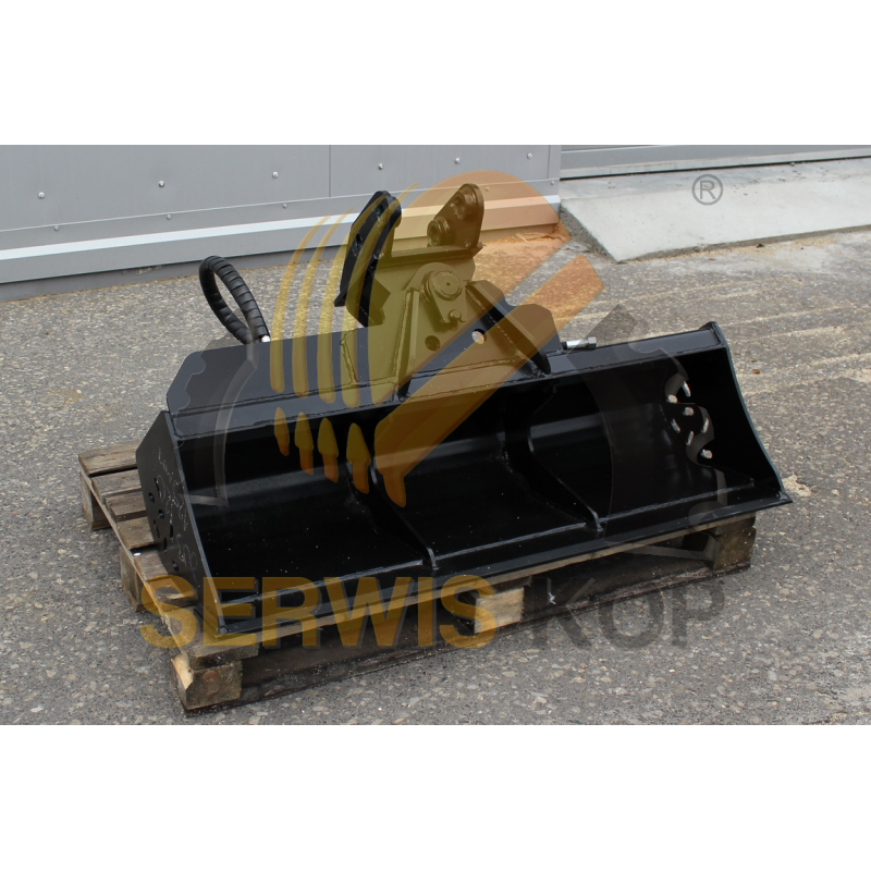 Hydraulic grading bucket 120cm suitable for JCB 8025/803/8035, 1CX