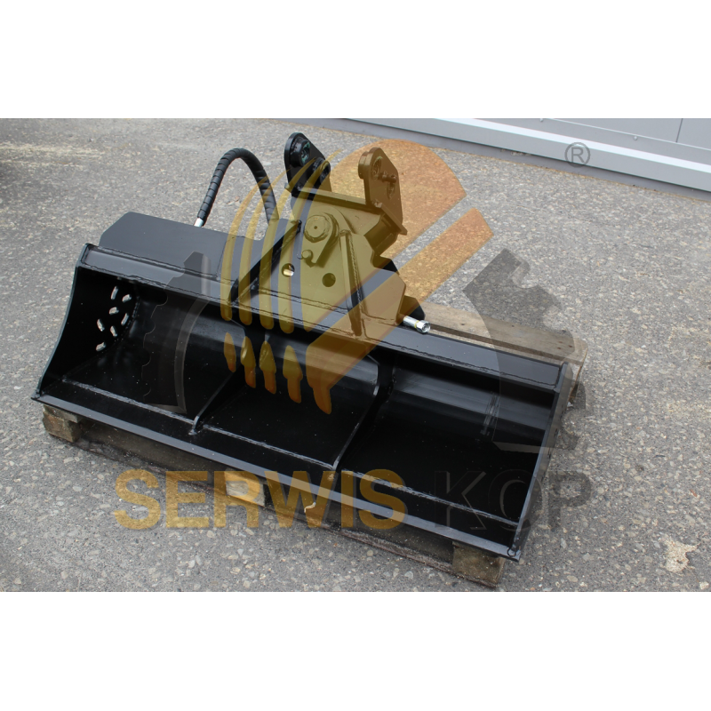 Hydraulic grading bucket 120cm suitable for JCB 8025/803/8035, 1CX