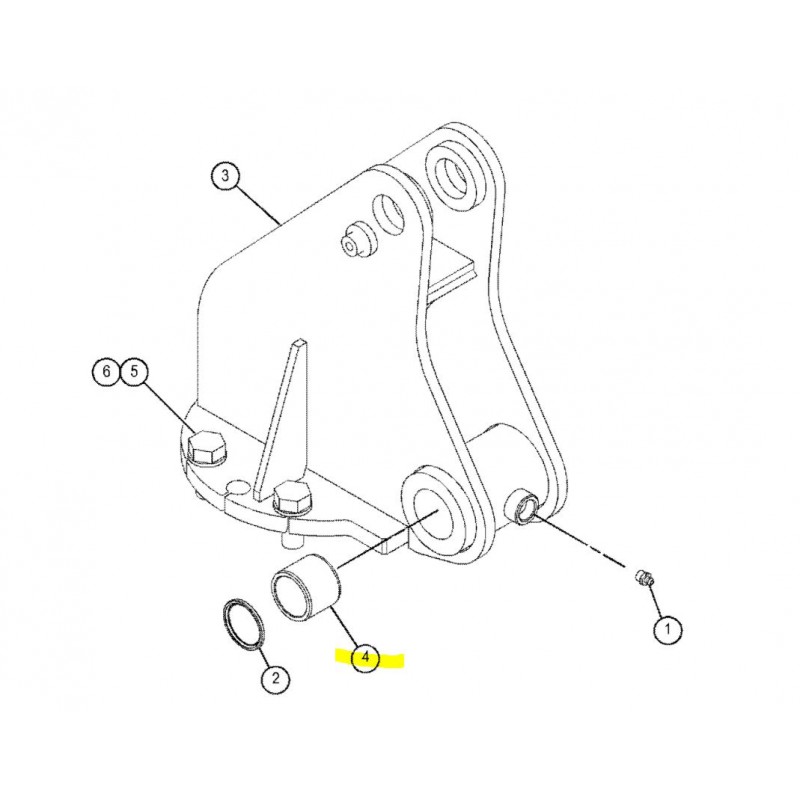 ВТУЛКА МУФТЫ CAT КОВША МИНИ ЭКСКАВАТОР 303.5 C