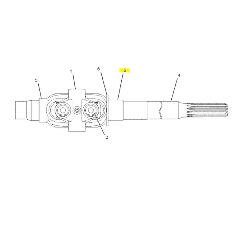 ВТУЛКА ПОЛУОСИ CAT ЭКСКАВАТОР-ПОГРУЗЧИК СЕРИИ D C CVA