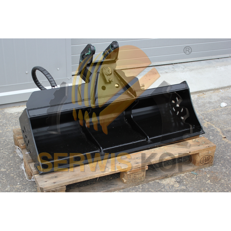 Hydraulic grading bucket 120cm suitable for JCB 8025/803/8035, 1CX