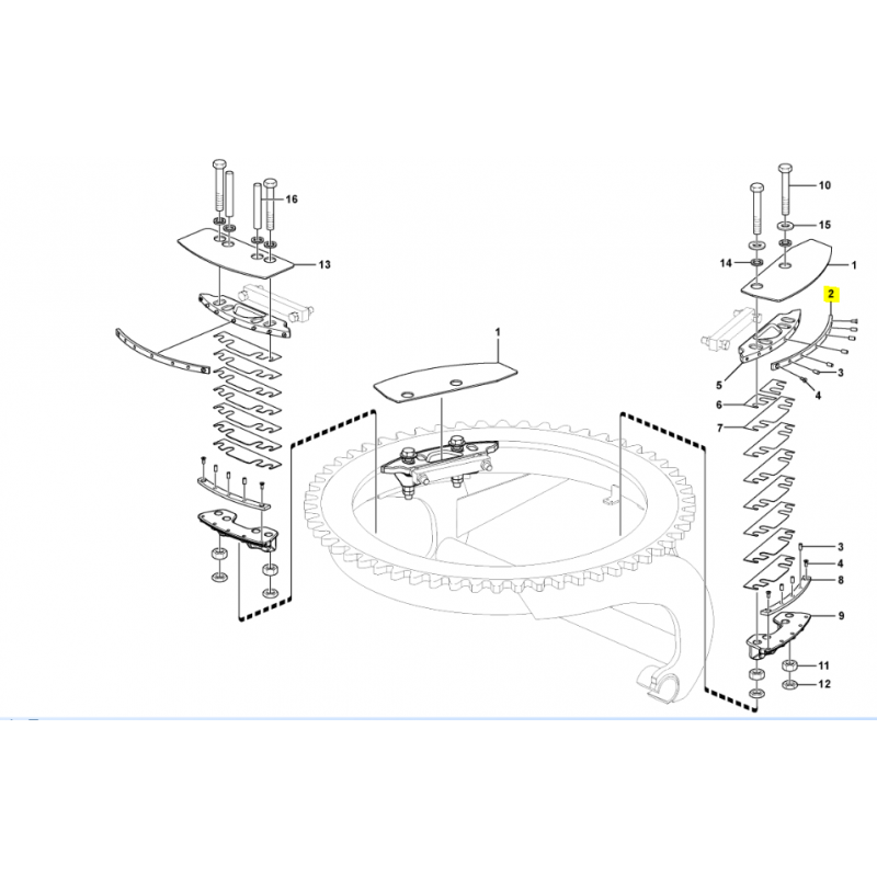 СКОЛЬЗЯЩИЙ ВЕНОК ВРАЩЕНИЯ VOLVO ГРЕЙДЕР