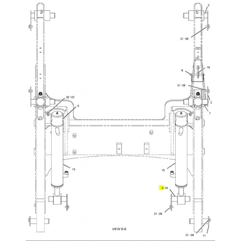 CVA-ШТИФТ ПРИВОДА ПОДЪЕМНОГО РЫЧАГА CAT