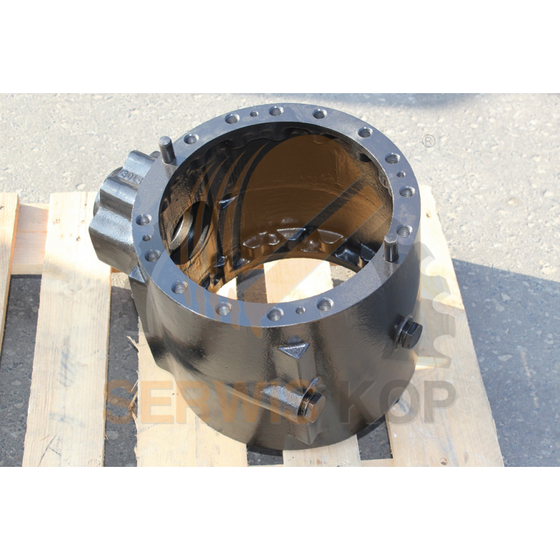 Rear differential housing suitable for the JCB 3CX backhoe loader