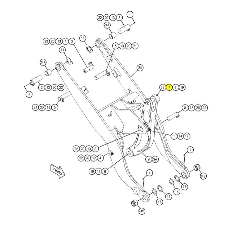 Штифт KIWAKA-зарядное устройство CAT