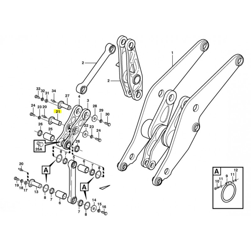 ШТЫРЬ КРЕПЛЕНИЯ KIWAKA VOLVO ЗАРЯДНОЕ УСТРОЙСТВО CVA