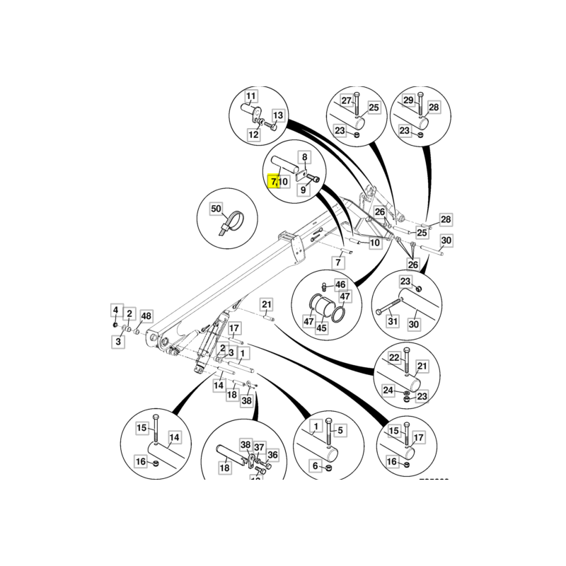 Контактный телескоп / JCB 811/70088