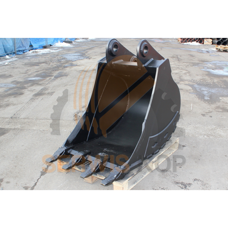 Bucket 80 cm suitable for JCB JS160 - 0,57 Cubic - HB500 Blade