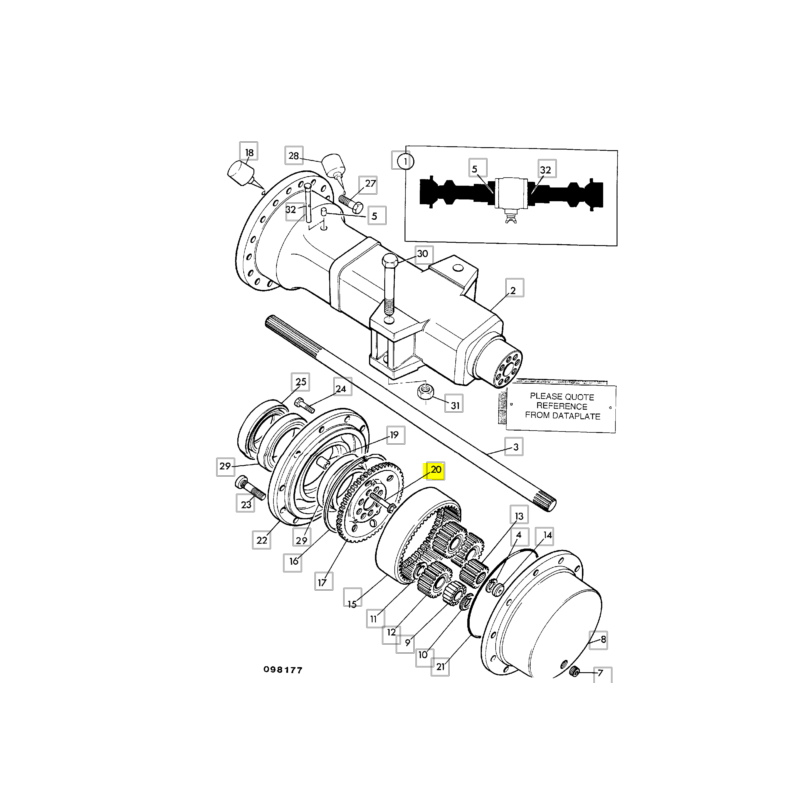 ВИНТ КРЕПЛЕНИЯ СТУПИЦЫ JCB ЭКСКАВАТОР-ПОГРУЗЧИК 3CX 4CX ТЕЛЕСКОПИЧЕСКИЙ И КОЛЕСНЫЙ ПОГРУЗЧИК FASTRAC