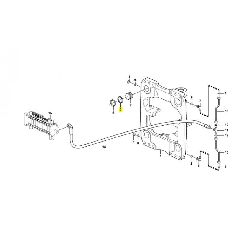САЛЬНИК VOLVO ЭКСКАВАТОР-ПОГРУЗЧИК