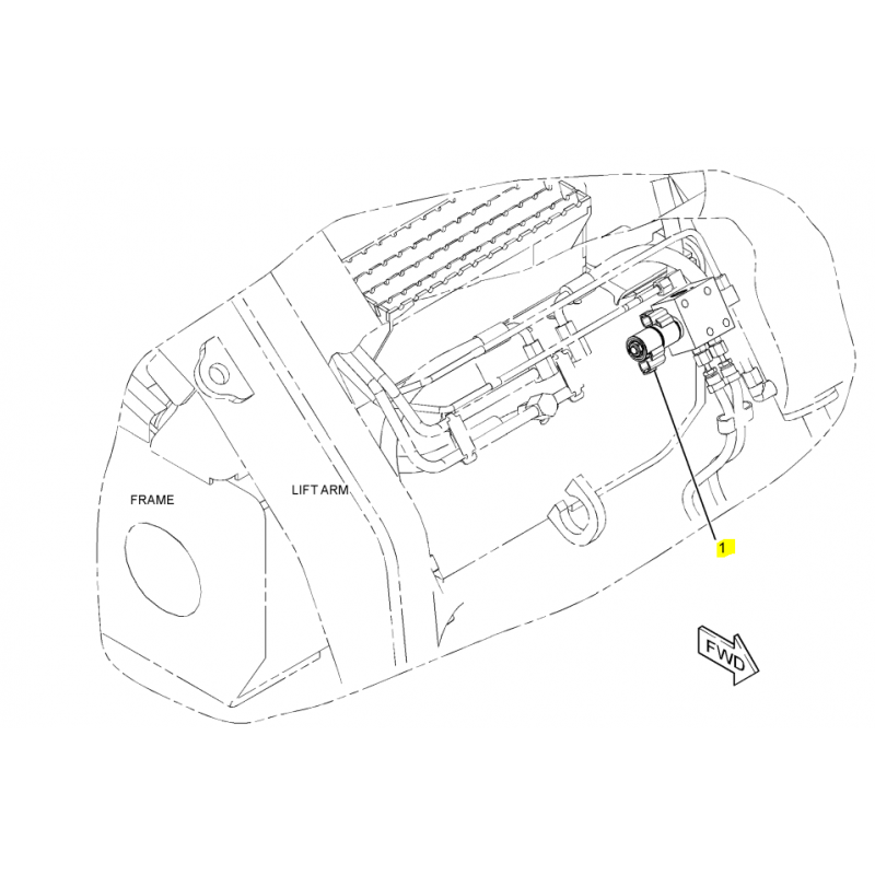 Cat 12V катушка сплиттера экскаватор-погрузчик Мини-экскаватор