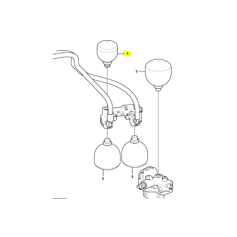 ОЭМ ПАРКЕР ГИДРАВЛИЧЕСКОЕ ЗАРЯДНОЕ УСТРОЙСТВО ВОЛЬВО