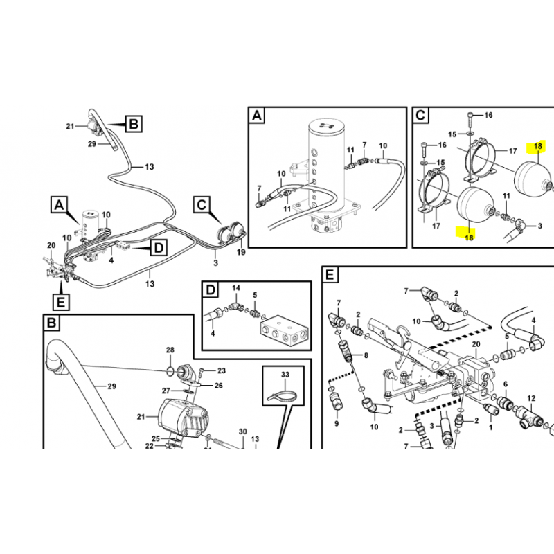 ЭКСКАВАТОР ВОЛЬВО ПАРКЕРА КВА БАТАРЕИ ОЭМ ГИДРАВЛИЧЕСКИЙ