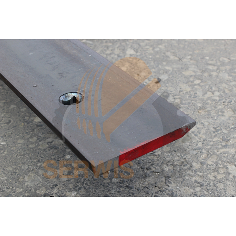 Toeplate bolt on, 2286 x 200 8 hole double edge suitable for JCB telehandlers